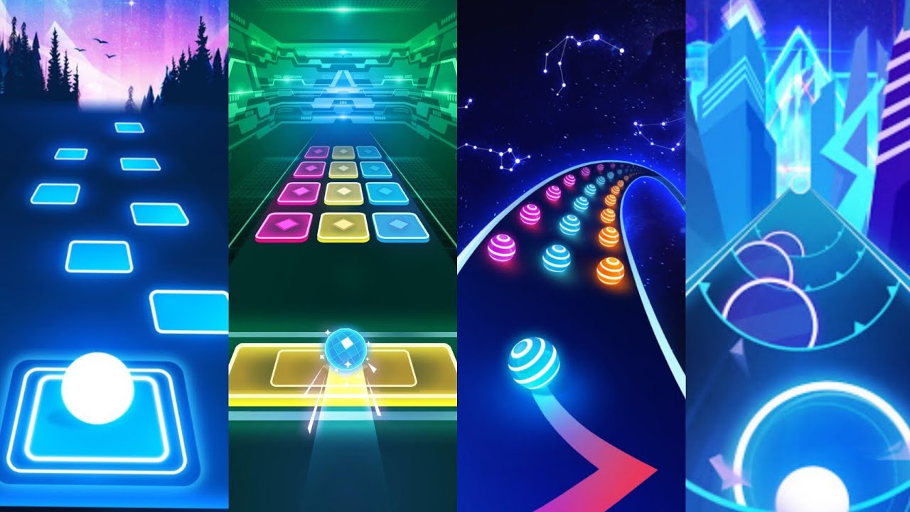 Unity - Tiles Hop Vs Color Hop 3D Vs Dancing Road Vs Beat Roller
