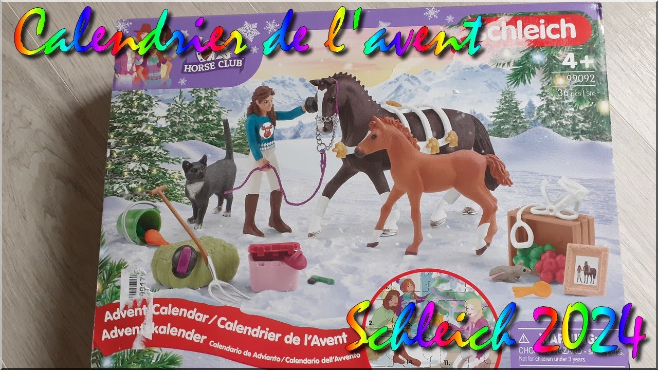 Calendrier de l'avent 2024 Schleich (horse club)