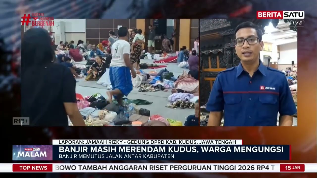 Banjir Kudus Makin Meluas Hingga Merendam 35 Desa di 7 Kecamatan #Beritasatu