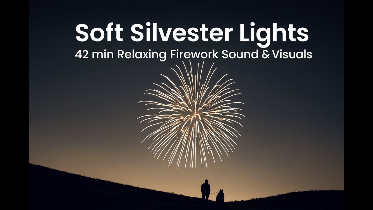 Soft Silvester Lights – 42 min Relaxing Firework Sound & Visuals