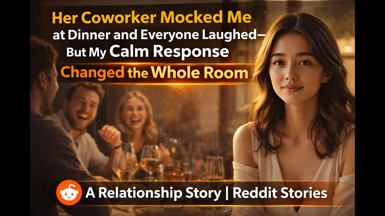 Her Coworker Mocked Me at Dinner and Everyone Laughed—But My Calm Response Changed the Whole Room