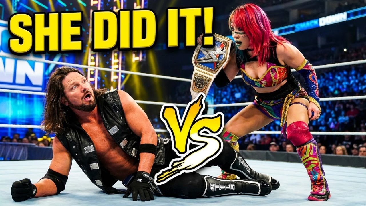 AJ Styles vs Asuka – You Won’t Believe This!