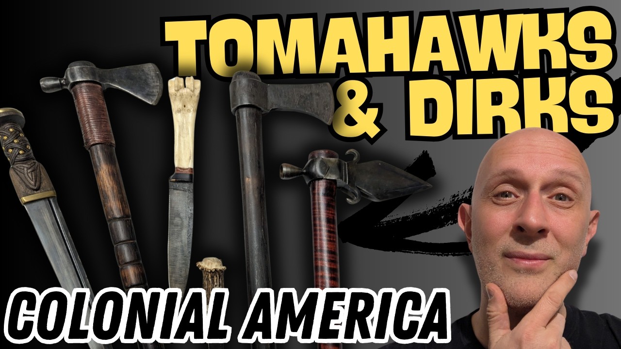 TOMAHAWKS & DIRKS in the Colonial Americas with @ravensbeakforge1747