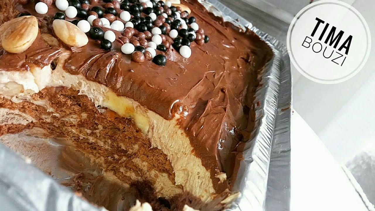 تحلية خطيرة 💣💯😘 عشاق الشكولاتة والموز راح تعشقوها من أول مرة 😍💯💣😁😘 تحلية رمضان 🌙