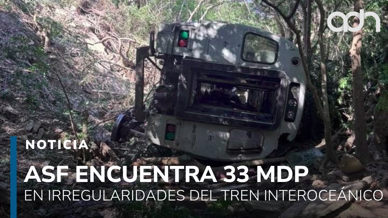 Obras del Tren Interoce&aacute;nico dejaron 33 millones de pesos en irregularidades