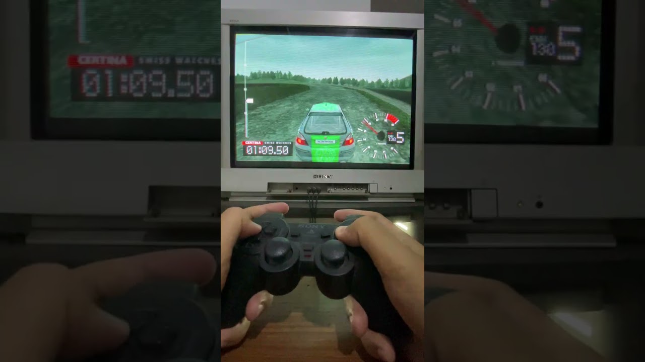 PS2 Gameplay #060 - Colin McRae Rally 3 PS2 | MG ZR Rally Car