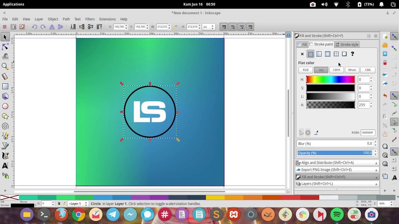 How to Create a Gradient Mesh in Inkscape Vector Graphics Editor