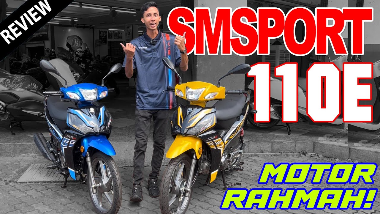 Sm Sport 110E - Motor Rahmah! Motor Rakyat?