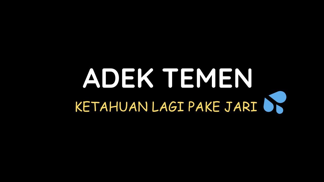 Pakai Jari Aku Aja | ASMR cowok indonesia.