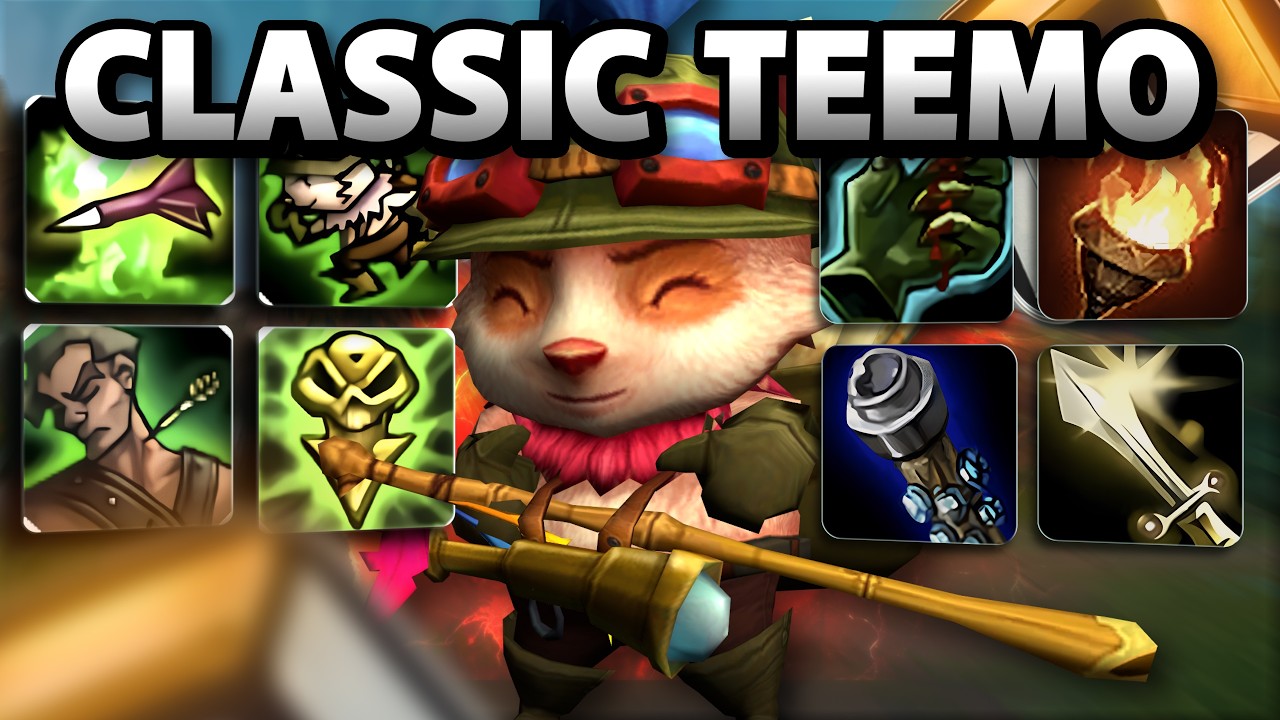 ULTIMATE CLASSIC TEEMO GUIDE, RUNES MASTERIES and more