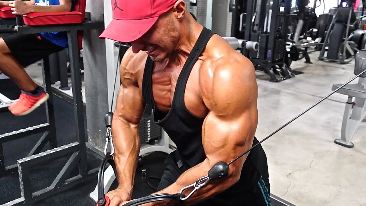 FULL CHEST & BICEPS ROUTINE | Mike Thurston & Brad Tarren