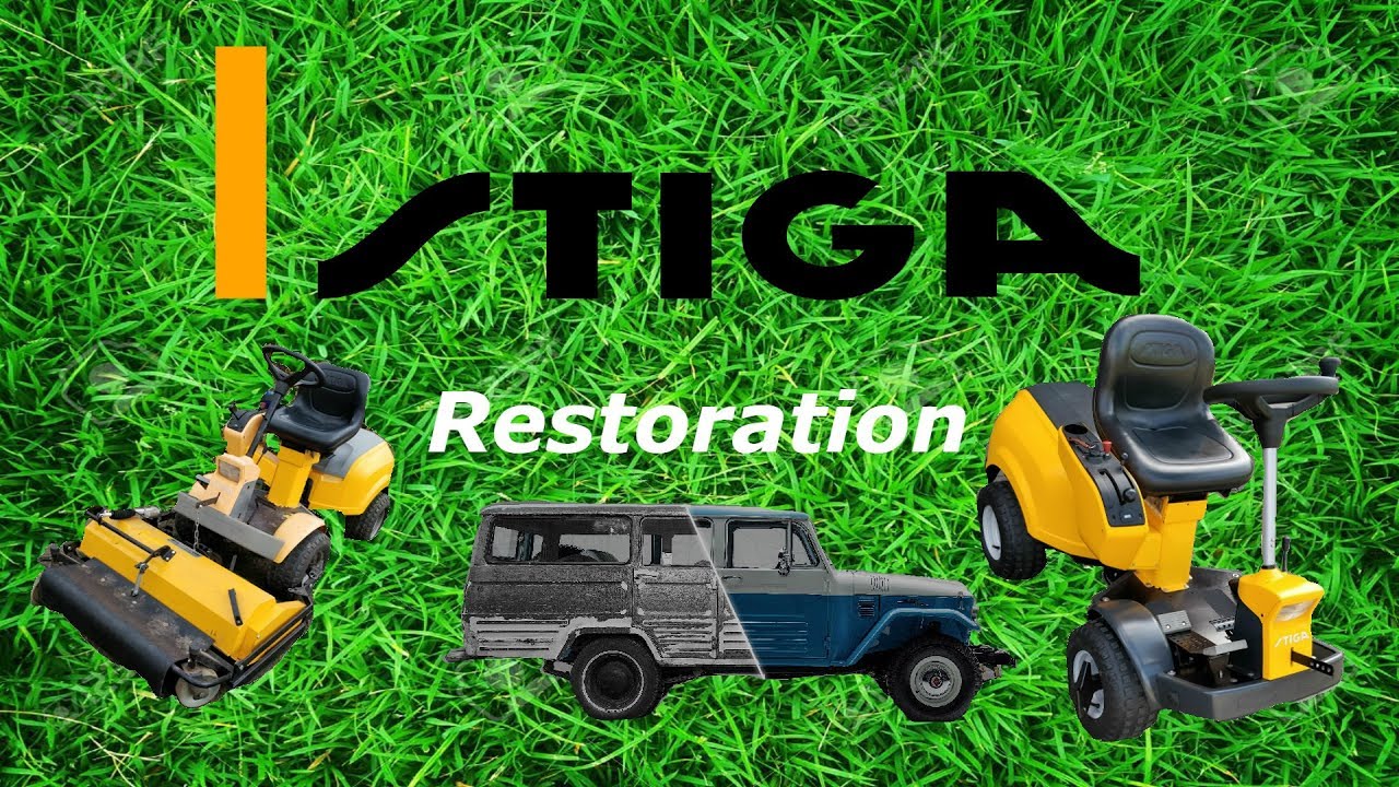 Stiga Park Prestige 4WD 2007 Restoration