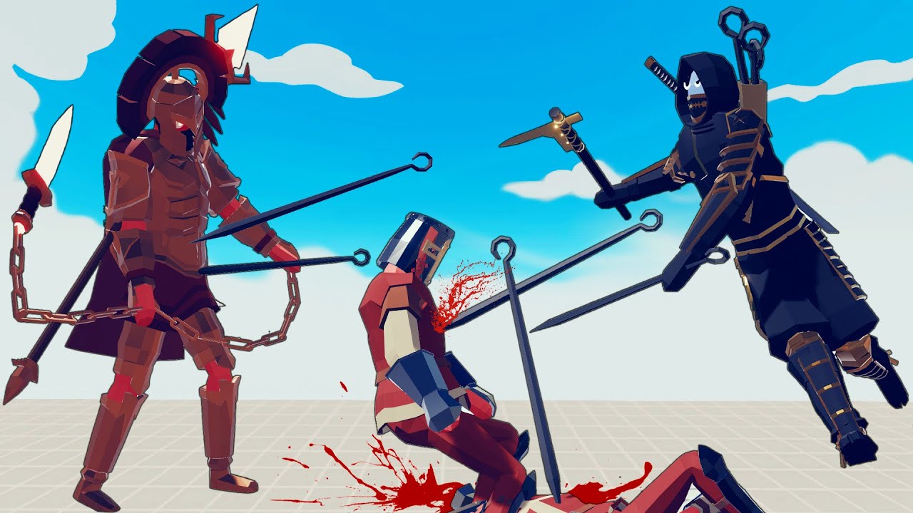 МАСТЕР НИНДЗЯ против КАЖДОГО ОТДЕЛА | Totally Accurate Battle Simulator-TABS