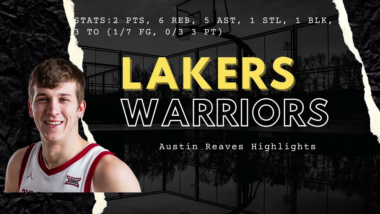 Austin Reaves vs Golden State Warriors | Highlights | NBA Summer League | 2 PTS 6 REB 5 AST