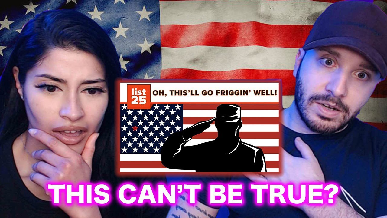 British Couple Reacts to 25 Myths About America That People Believe Are True!