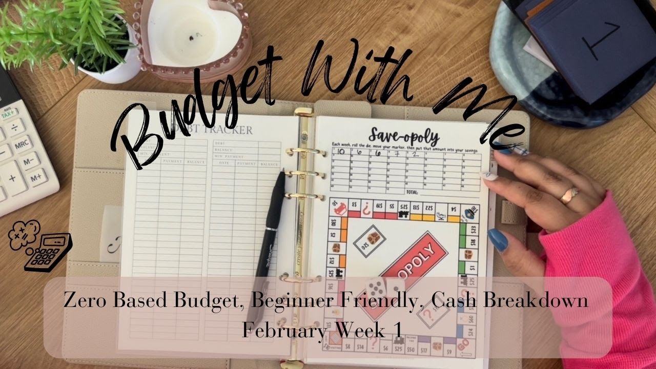 Budget With Me | $1,350 | Feb. Week 1 | Budgeting for Beginners | Zero Based Budget | Cash Envelopes