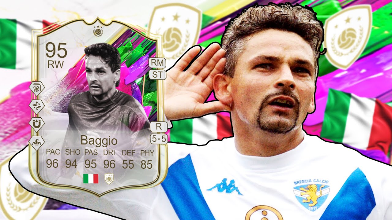 95 SHAPESHIFTER ICON BAGGIO SBC PLAYER REVIEW