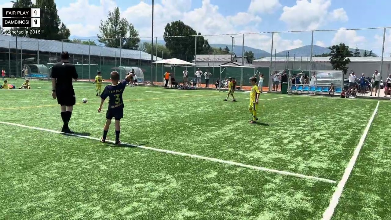 Derby kup 2024 Sarajevo, FAIR PLAY - BAMBINOSI 2:3 (Godiste 2016)