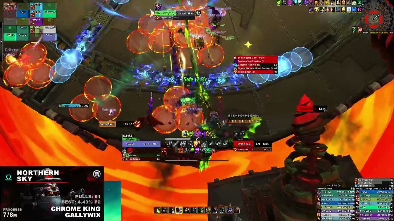 Northern Sky Gallywix Mythic Kill | Demo Warlock PoV