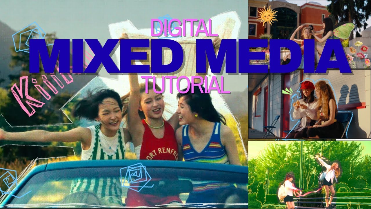 Level up your digital mixed media animation with this tutorial !