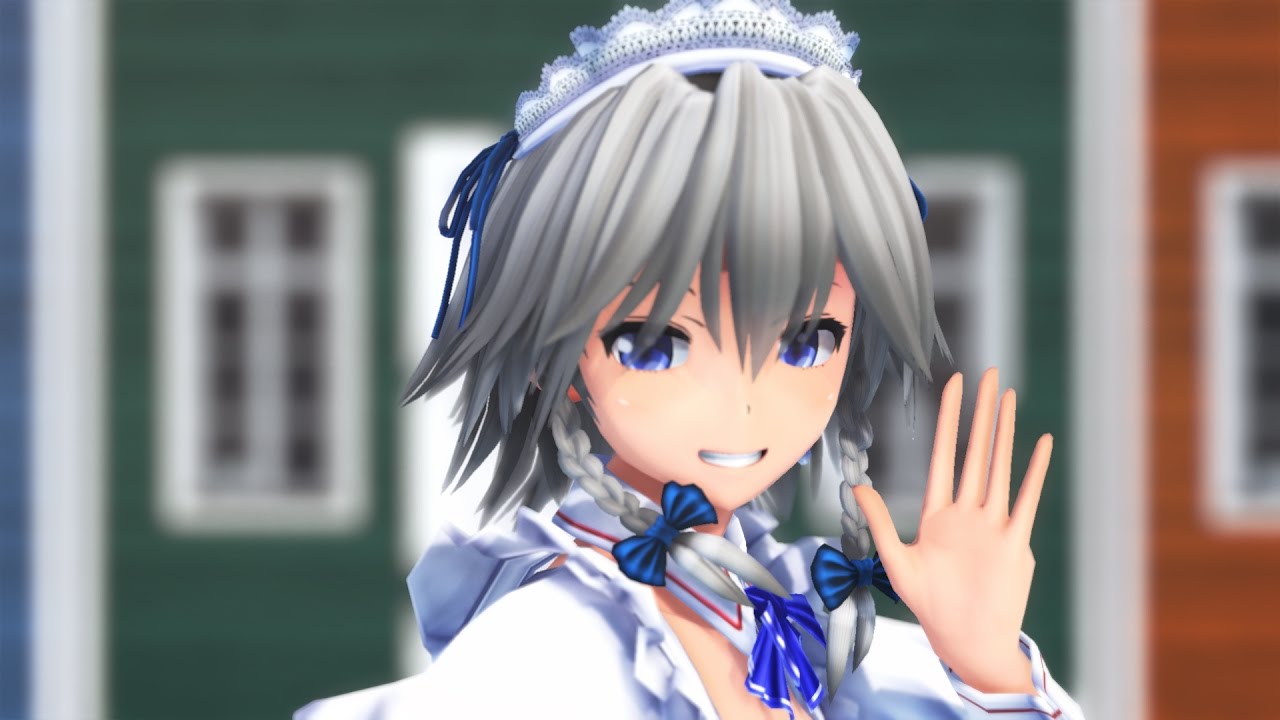 【東方MMD】咲夜さんで君色に染まる