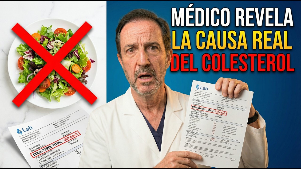 ¿Por qué sigues con colesterol alto aunque cuides la alimentación? La causa real