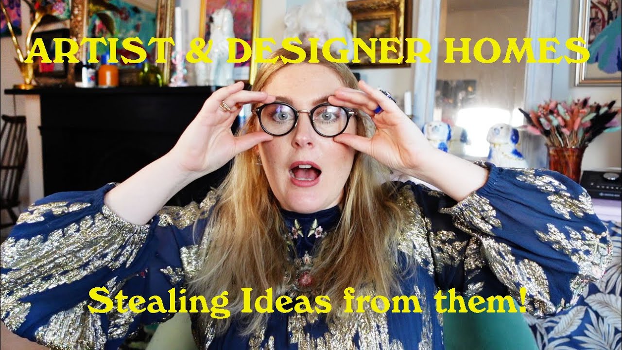 Artist and Designer Maximalist and Eclectic Home Tours to Inspire Our Homes