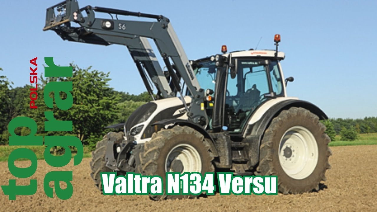 Valtra N134 Versu - test ciągników 120 KM - top agrar