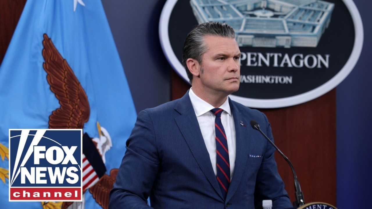 WATCH LIVE: Hegseth, Gen. Caine hold a press briefing