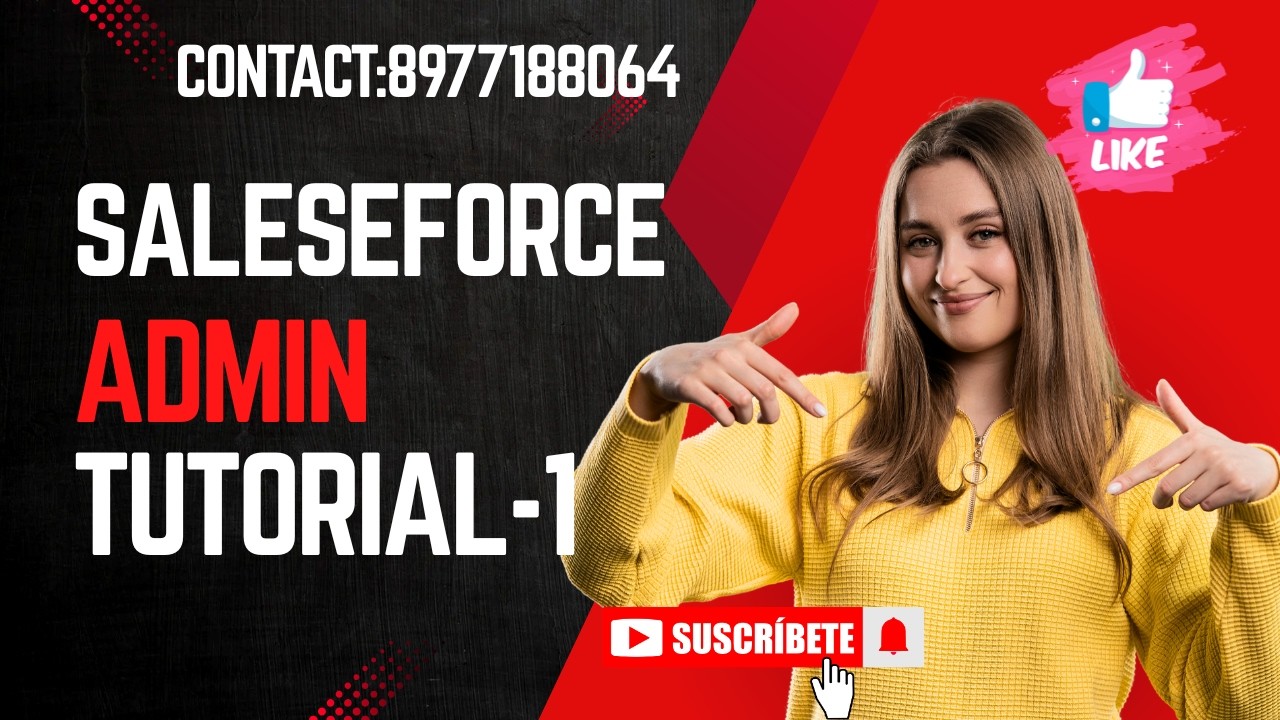 SalesForce Admin Tutorial in Telugu-1 #salesforce #agentforce #ai #trending #youtube #shorts #tech
