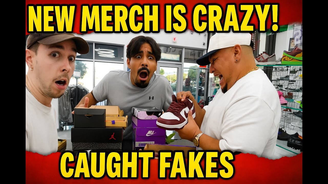 THE SNEAKER COMMUNITY IS WILD 🤯 Merch Drop + FAKE J’S SPOTTED