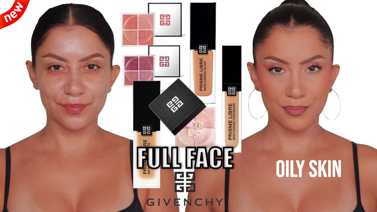 НОВАЯ КОСМЕТИКА ДЛЯ ЛИЦА GIVENCHY (один бренд) + ТЕСТ НА СТОЙКОСТЬ В ТЕЧЕНИЕ ВСЕГО ДНЯ *для жирно...