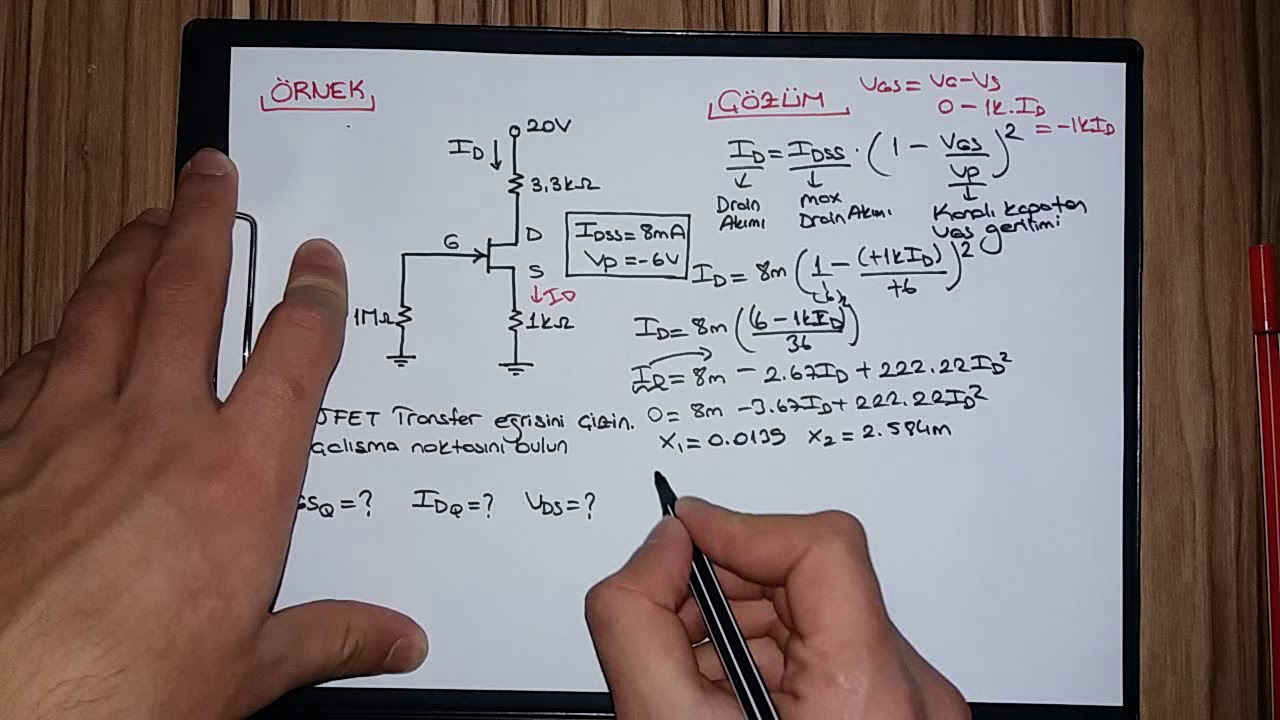 ELEKTRONİK 1 JFET SORU ÇÖZÜMÜ
