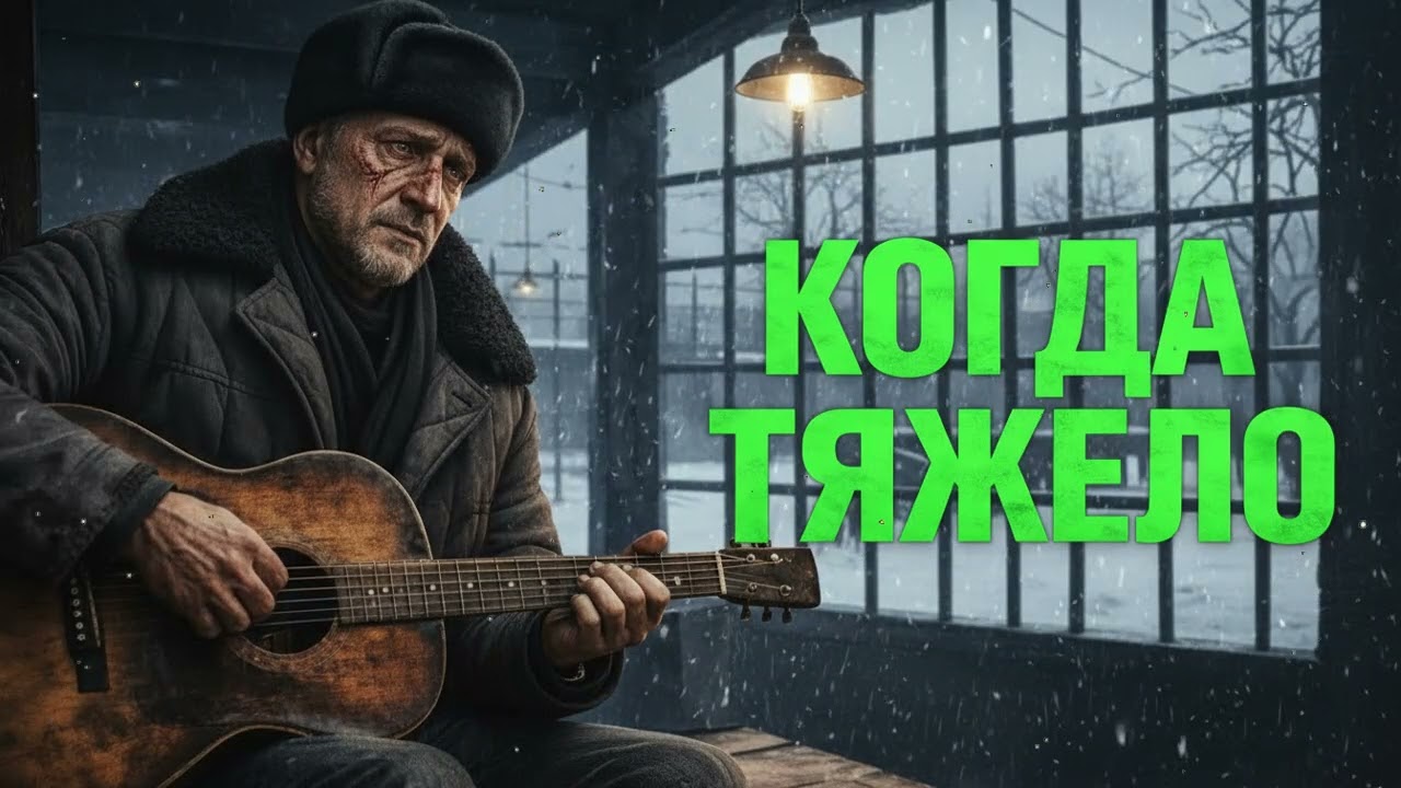 ❄️ Когда жизнь проверяет молча — Настоящий русский шансон 2026 в зимнюю ночь