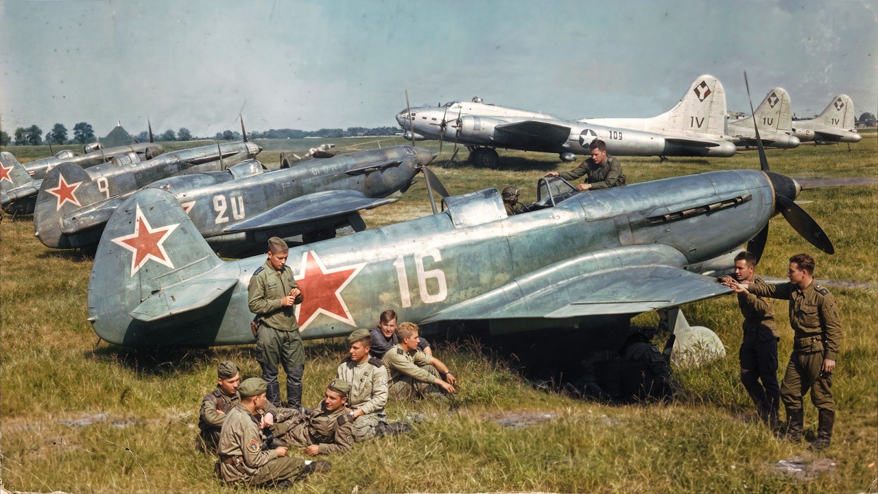 A Rare World War II Documentary Restored: The Secret Allied Airbases in Ukraine