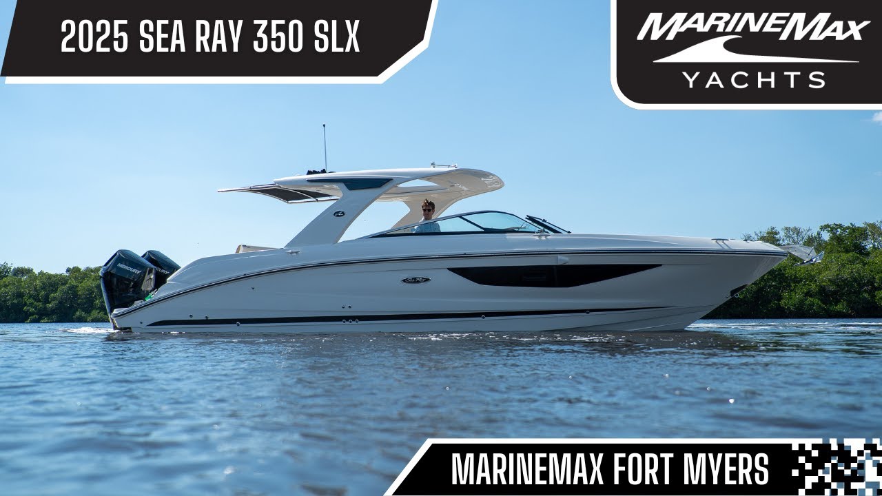2025 Sea Ray 350 SLX I MarineMax Fort Myers