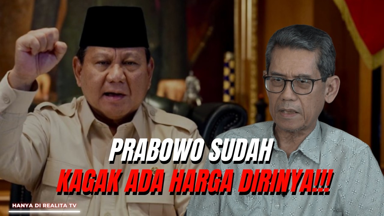 Part 1 MARWAN BATUBARA: PRABOWO SUDAH KAGAK ADA HARGA DIRINYA!!!