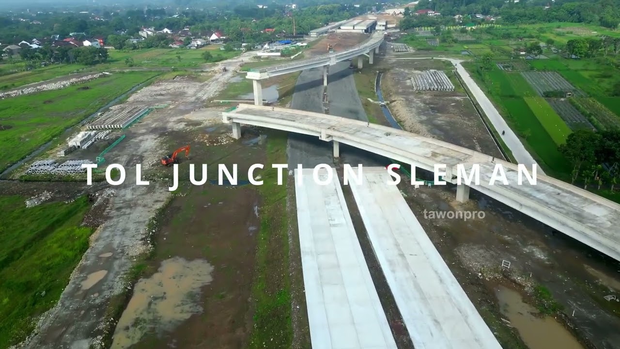 Progress Tol Solo Yogya YIA Kulonprogo Paket 2.2, Teknik Sosrobahu, Junction Sleman Update 28 Jan 26