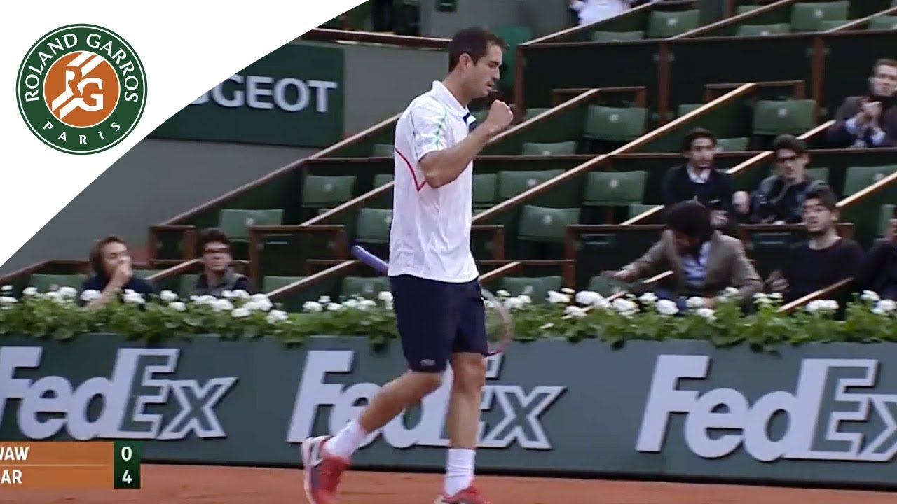 G. Garcia-Lopez  v. S. Wawrinka 2014 French Open Men's R1 Highlights