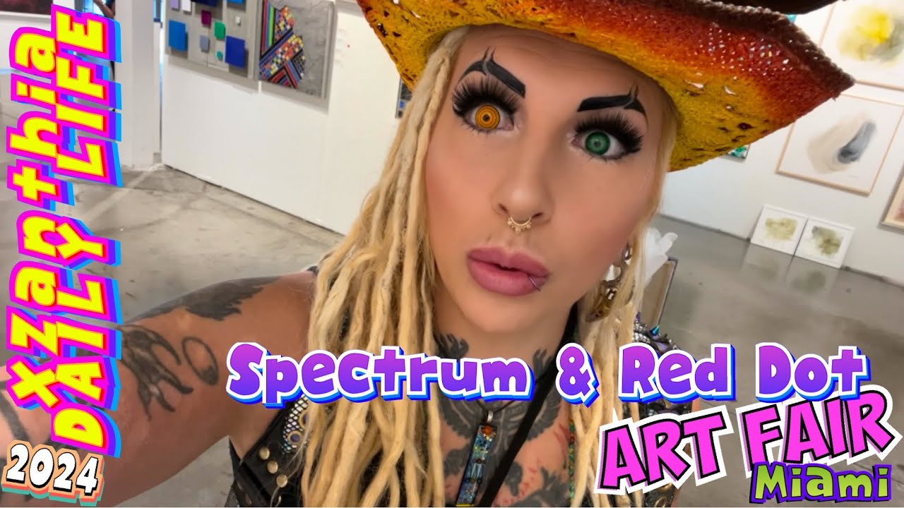 12/8/24 Spectrum & Red Dot Art Fair Miami ￼