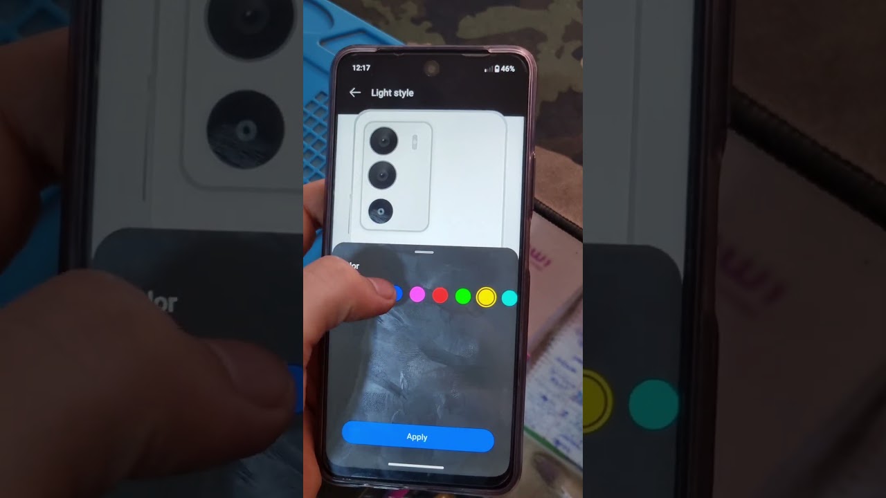 Realme C71 pulse light how to use ?#realmec71 #realmec71led #pluse