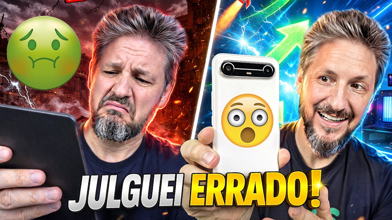 Eu achei que era HORRÍVEL, mas me enganei... (Tecno Pova Slim 5G)