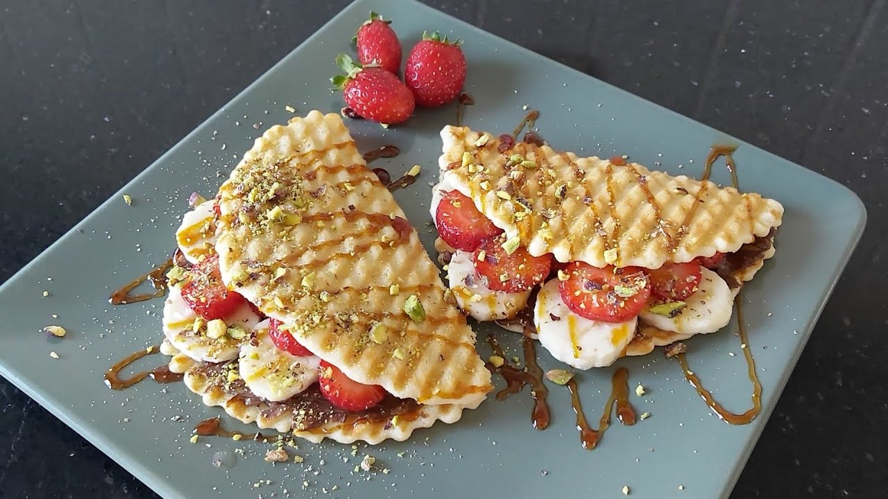 TOST MAKİNESİNDE WAFFLE /WAFFLE YAPIMI