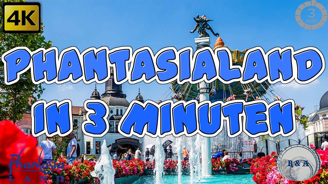 Phantasialand Brühl 4K In 3 Minuten