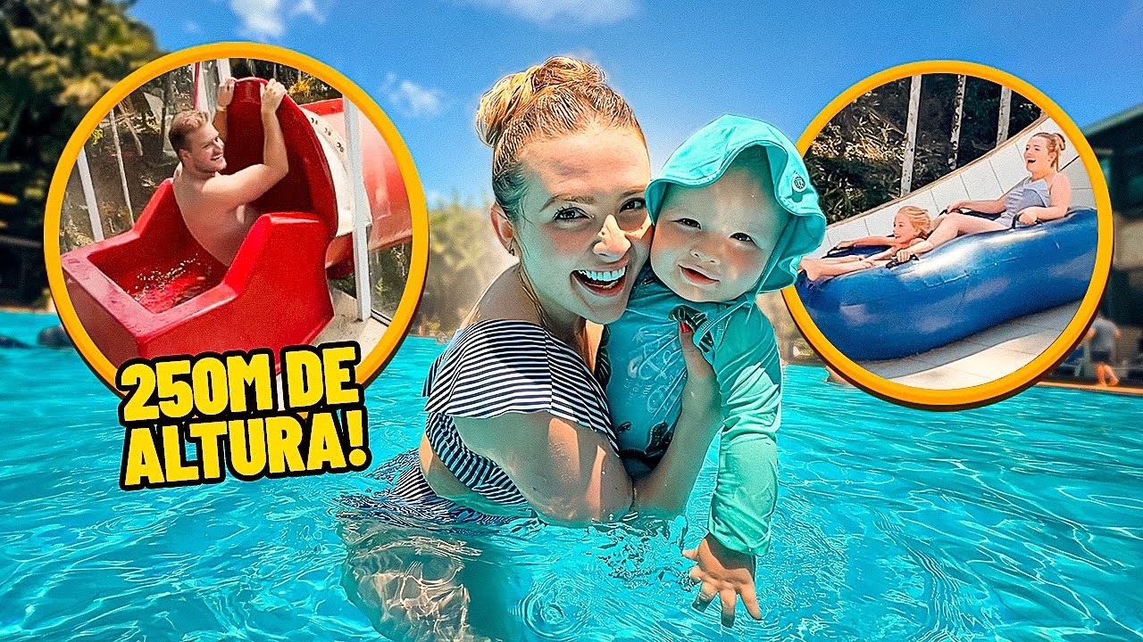 FIZ UMA FESTA DE ANIVERSÁRIO NO PARQUE AQUÁTICO!! 🎂🍰