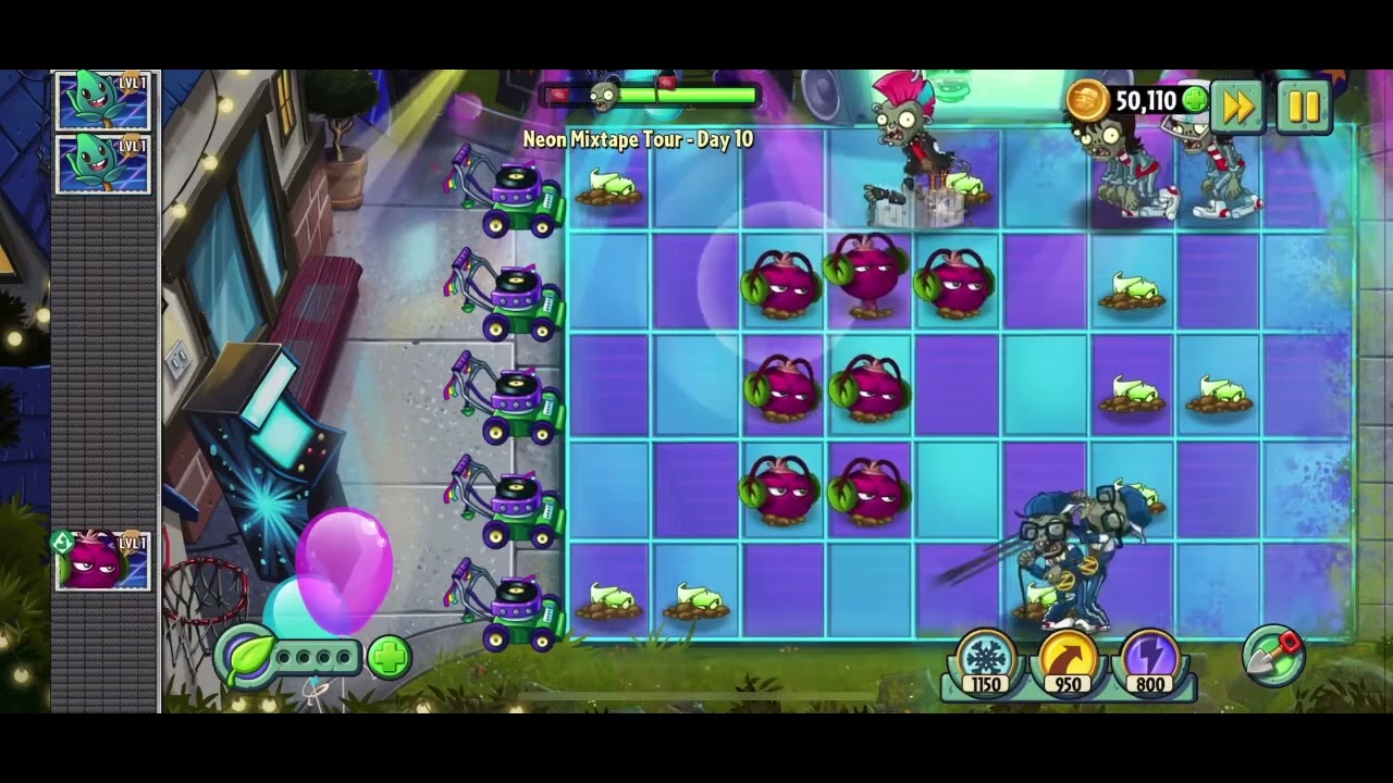 PvZ 2 | Neon Mixtape Tour | Day 10 | 2022