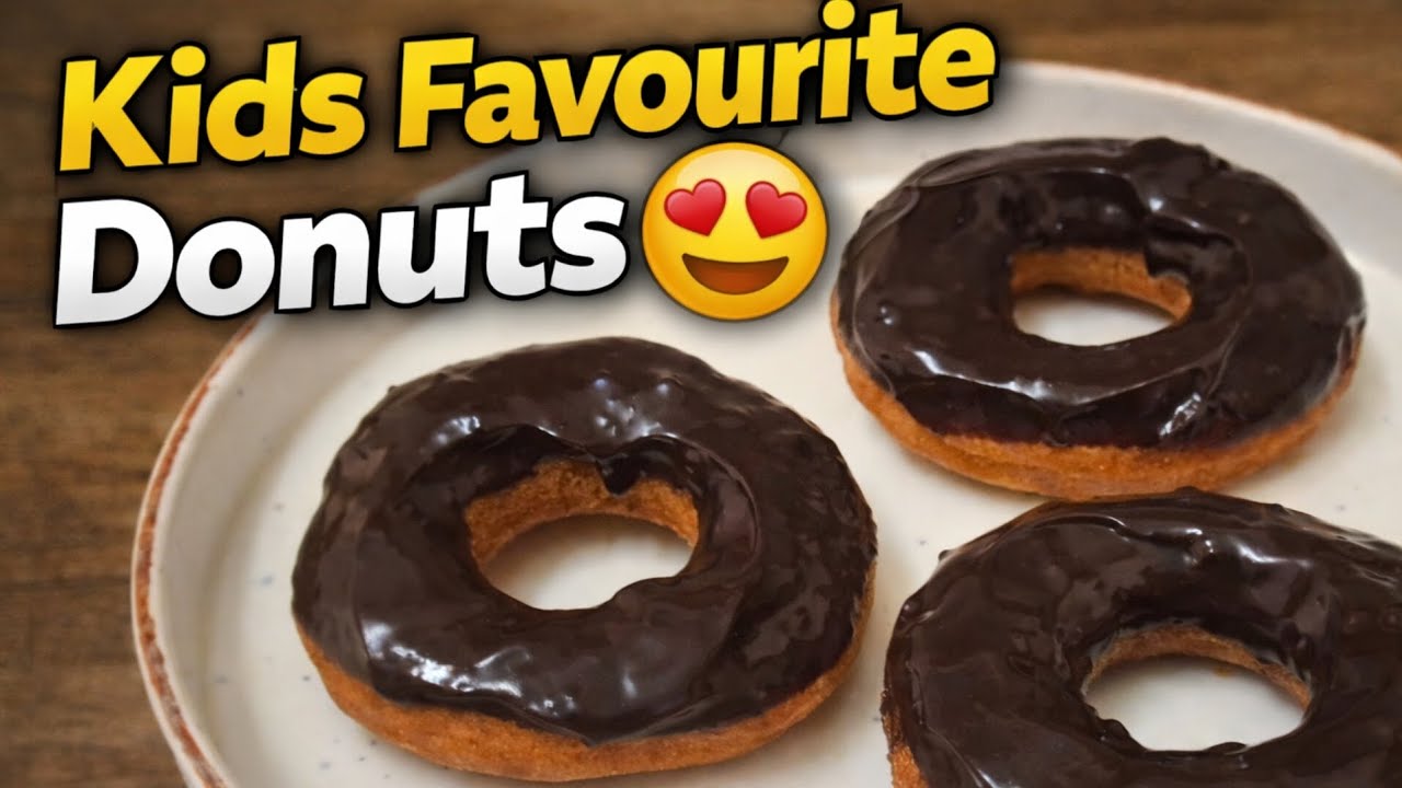 Kids Love These Donuts 🍩 | No Bakery, No Fail Recipe