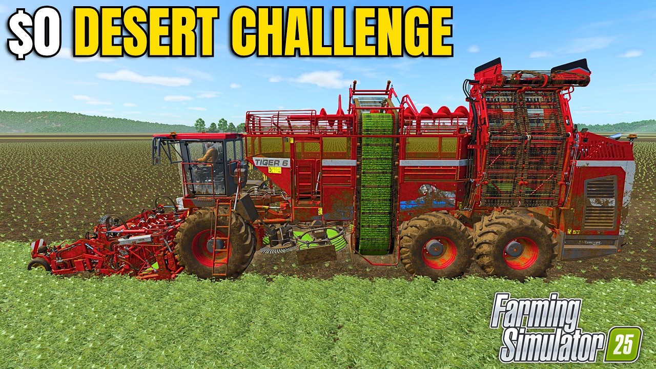 Convierto una Granja Abandonada en el Desierto en una MEGA GRANJA | Ep-37 | Farming Simulator 25