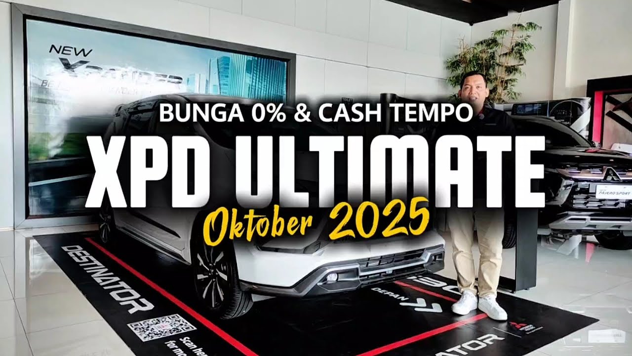Promo Kredit Bunga 0% & Cash Tempo Mitsubishi Xpander Ultimate - November 2025