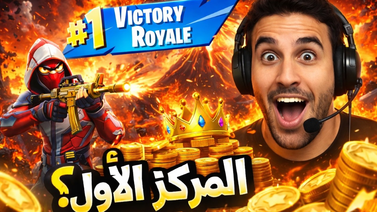 العبة المجانية فورنت نايت هل نستطيع الوصول الى المركز الأول؟؟Fortnite Battle Royale